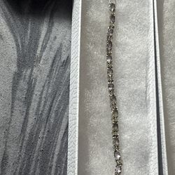 Beautiful Avon Amethyst Tennis Bracelet 