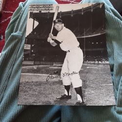 Signed By Mickey MANTLE=1962