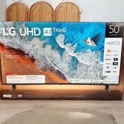 LG 50 inch 4K TV smart