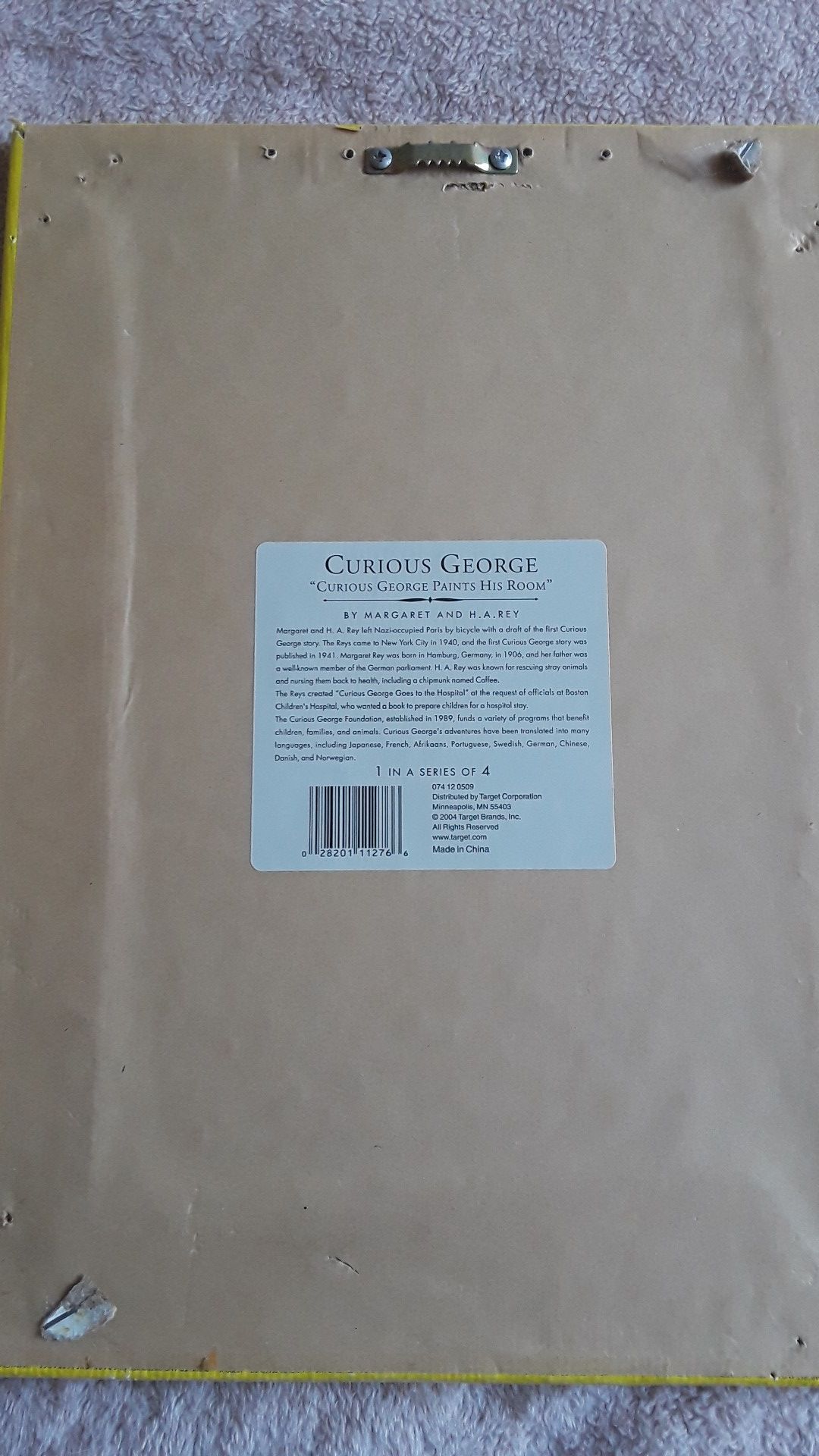 Curious George Paintings on Canvas