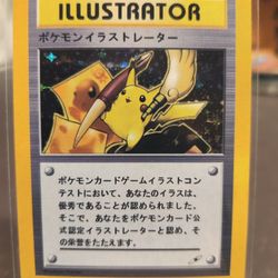 Pokemon Illustrator Pikachu With Proxy Back for Sale in Lakemoor, IL -  OfferUp