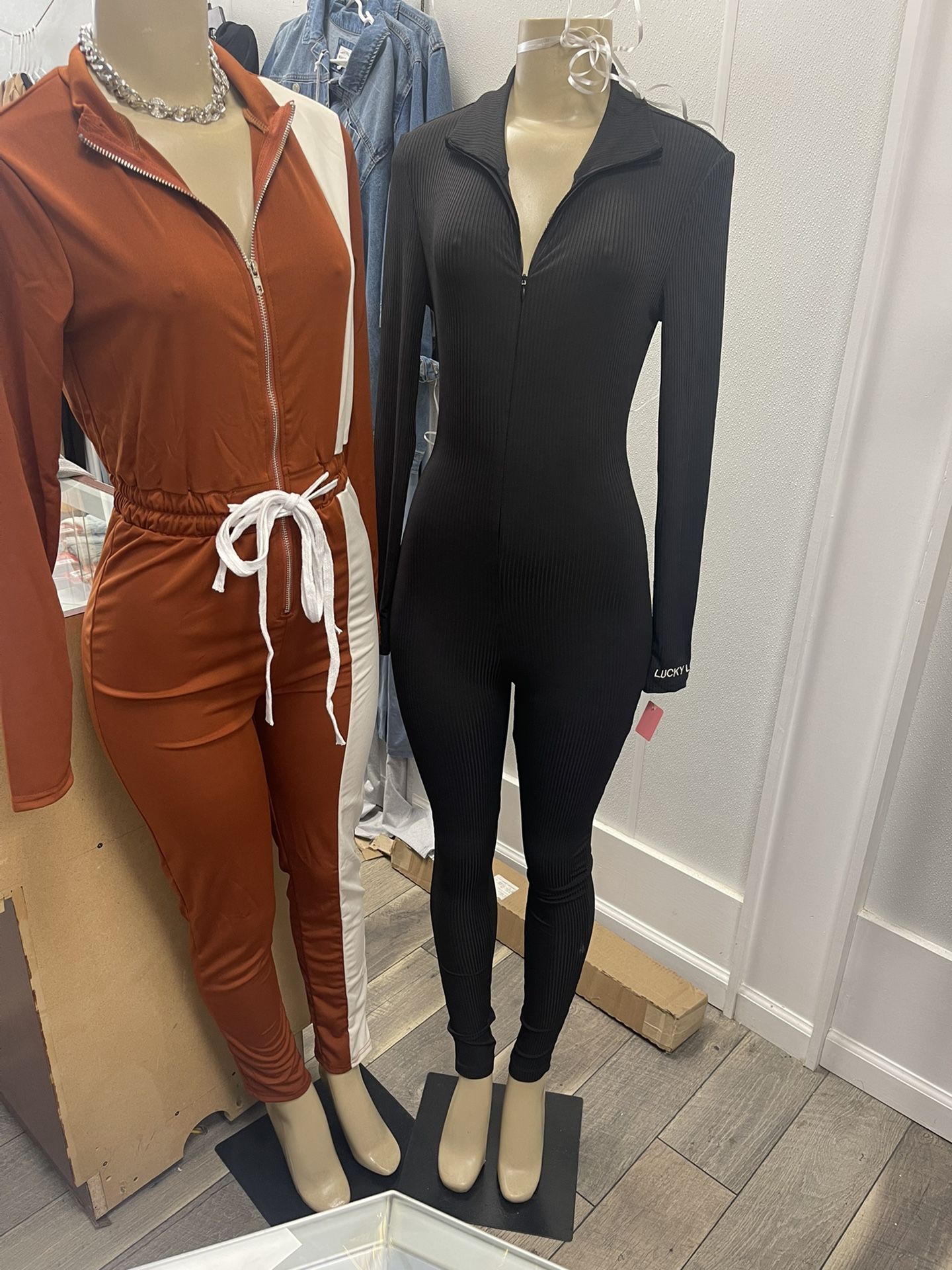 women’s one piece jumpers $30.00 each sizes small, medium 