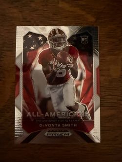 2021 Panini Prizm Draft Picks - All-American Devonta Smith #186 (RC)
