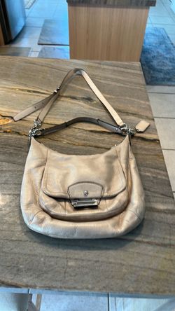Authentic Coach light pink leather purse