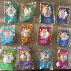 Set Of Mcdonald’s Beanie Toys