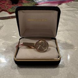 1909 Coin Tie Clip 