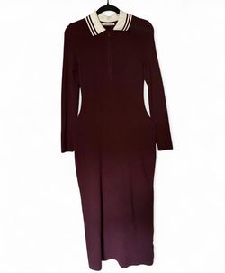 Abercrombie & Fitch Ribbed Midi Dress