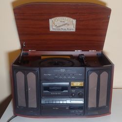 TEAC GF-300 ALL IN ONE RECORD CASSETTE CD AM/FM RADIO 