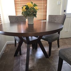 4 Chair Table Set, Futon, and TV Stand(Sold Separately Or Together(Make Us An Offer)
