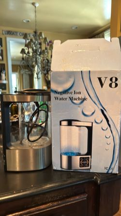 2 negative ion water machines