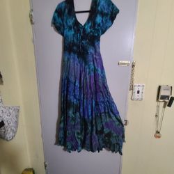 Dress Tyedied Advance Apparel S/M