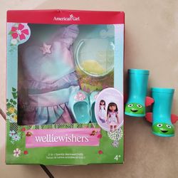 American Girl Doll Wellie Wishers New Mermaid Outfit