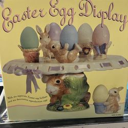 Easter egg display - ceramic  $50
