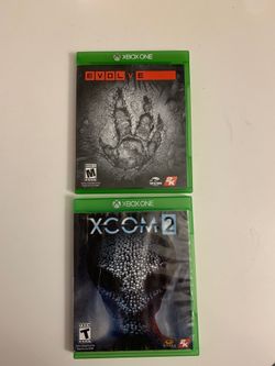 Xbox one evolve and xcom 2 game