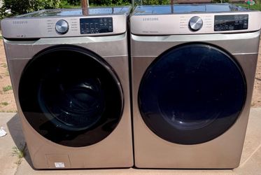 Samsung Front Load Washer and electric Dryer Set