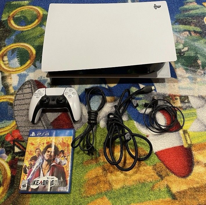 Sony PlayStation 5 Disc Edition New PS5 Working Console, Controller, Headset