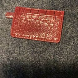 BLow The Belt Card Holder Croc Card Case New Sealed 