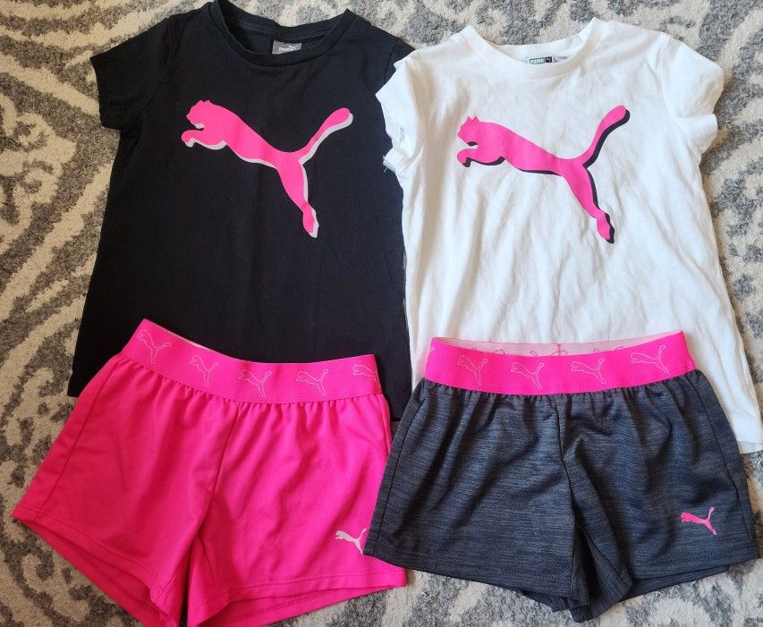 Girls Active Short  Sets. Size 5/6. $15 Both.