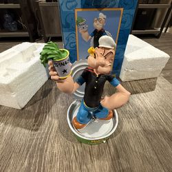 Rare Popeye "Spinach Can" Ceramic Bobber (Vandor, 2002)