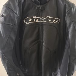 Alpinestars All Leather Jacket With Pads