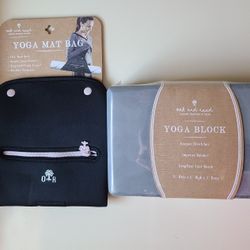 Oak And Reedyoga Mat Bag/Yoga Block