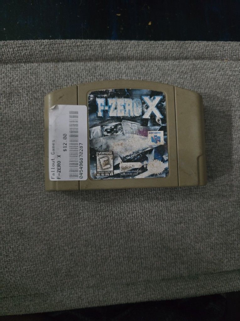 F-zero X (Nintendo 64)