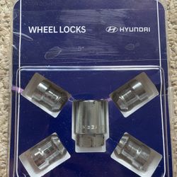 Genuine Hyundai Wheel Locks *OEM PARTS* , Fits multiple vehicles - Hyundai
