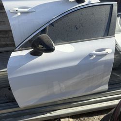 2025 KIA K5 OEM FRONT RIGHT DOOR SHELL AURORA BLACK PEARL + MIRROR 