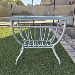 Coffee Table - Tiles Top - Solid Metal - Indoor Outdoor 
