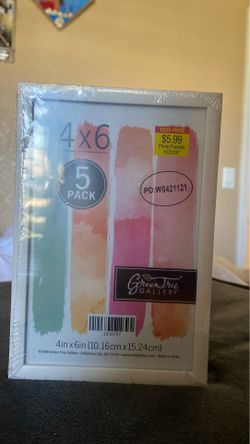 4x6 5 pack frames