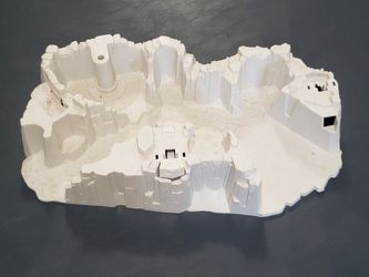 Vintage Hoth Attack Playset Star Wars Incomplete 