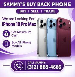 📱💰 CASH FOR iPHONE 18 PRO MAX! 💰📱