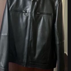 leather jacket New