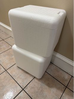 Styrofoam ice chest, regular size