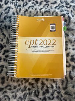 2022 CPT BOOK