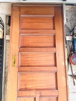 Antique Large Wood Castle Doors