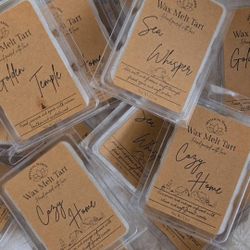 Wax Melt Tart | Handmade | Cozy Fragrance 