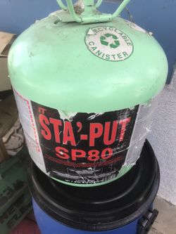 Sta-put Sp80  Adhesive Container 38 Lbs 
