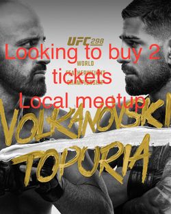 UFC 298 Tickets