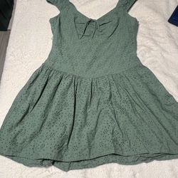 ROCK & ROLL GREEN XL DRESS
