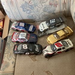 Set Of 6 Collectible Cars