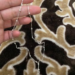 Real 925 Sterling Silver Chain Necklace $48 