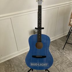 Bud Light Acoustic Guitar