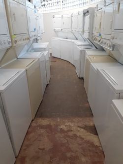 Stackables washer/dryer working perfectly with 4 months warranty from $285 and up