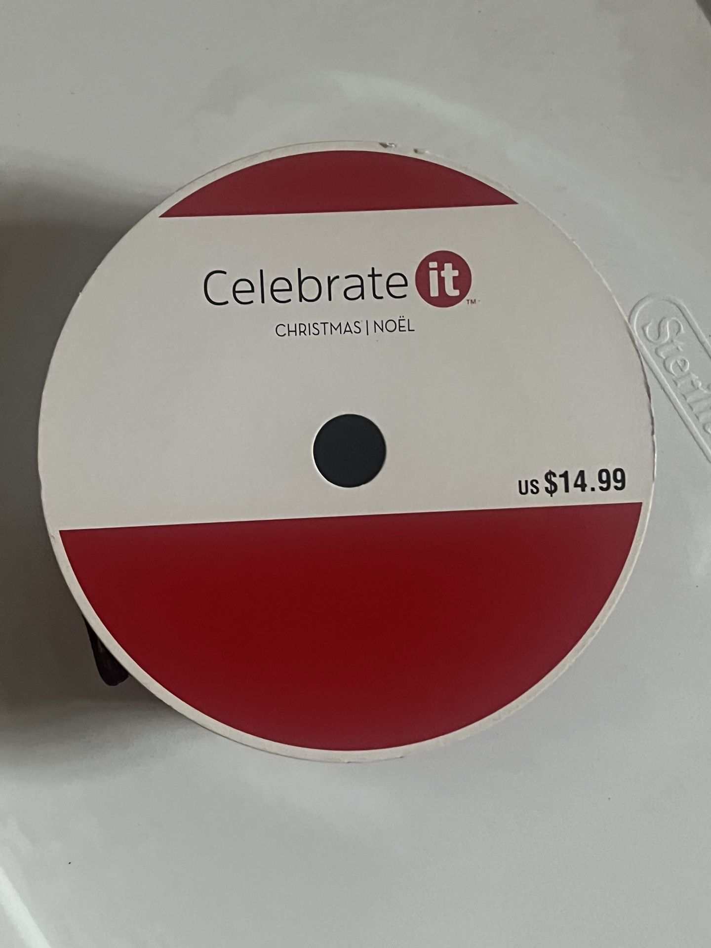 Celebrate It Buffalo check Wired Jumbo Ribbon