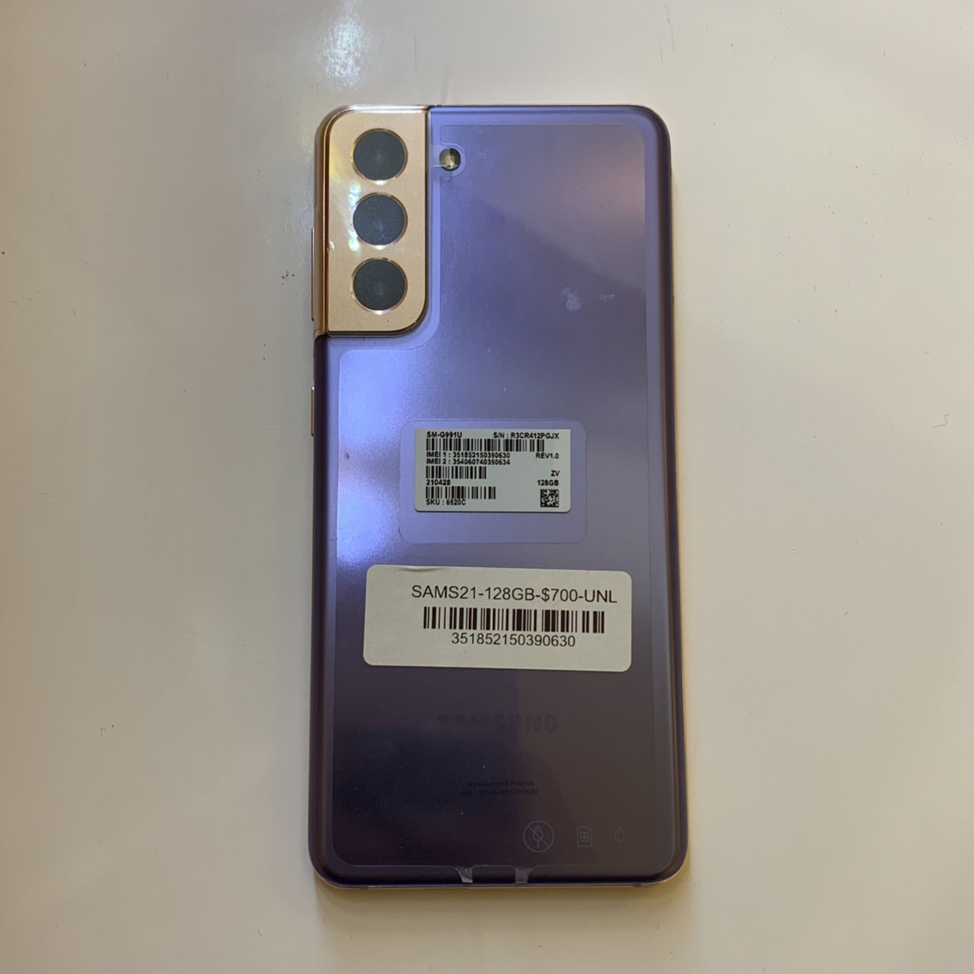 Samsung S21 - 128GB Unlocked 