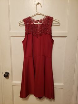 Red dress