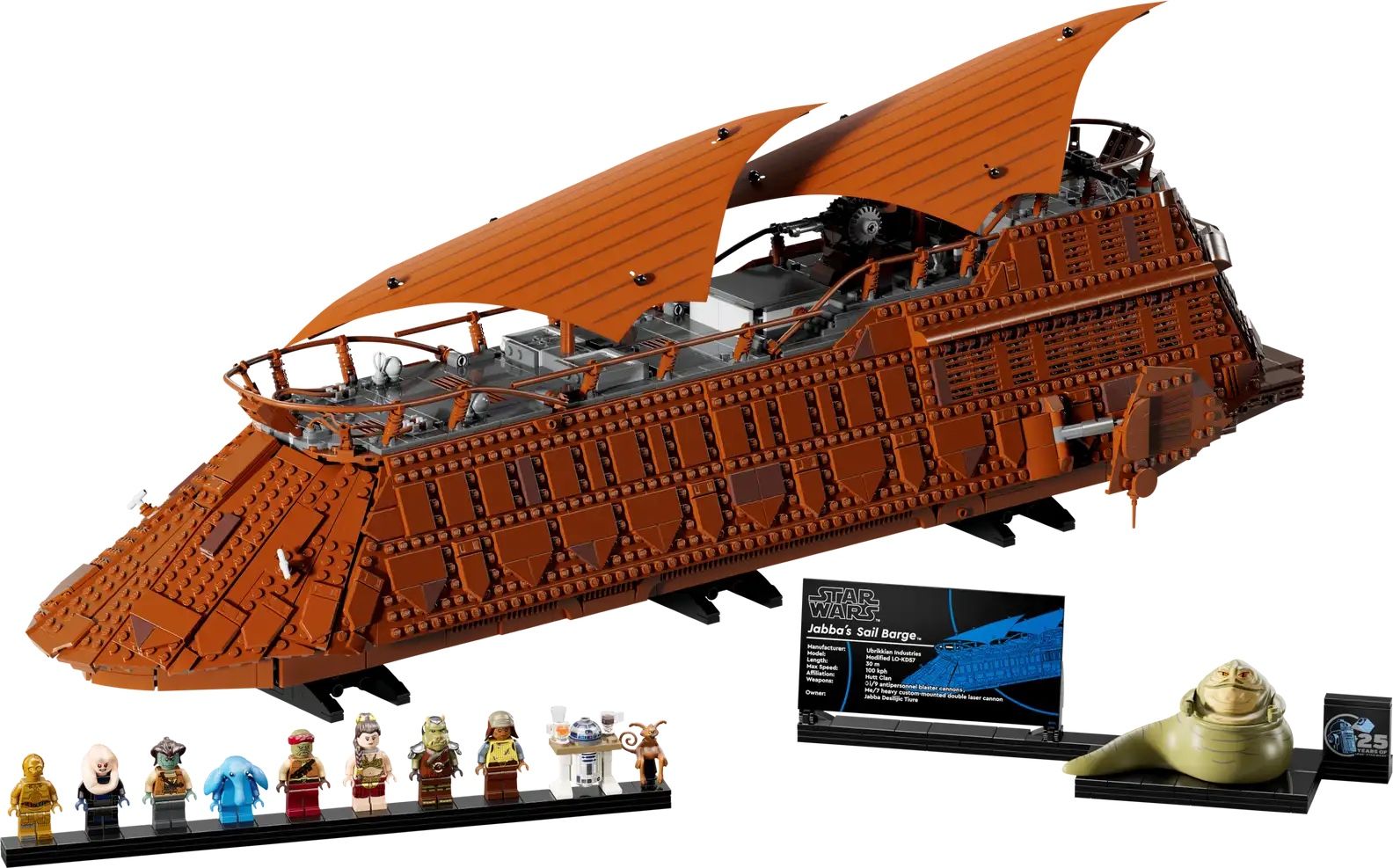 Lego 75397 Jabba's Sail Barge No Box COMPLETE