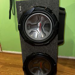 Double JVC Sub With Pioneer 820w Amp 
