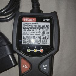 Hyper Tough HT100 Code Reader, 1996 & Newer OBD2 Vehicles, Free Fix & Part